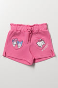 Pink Hello Kitty Heart Shorts