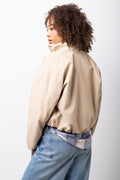 Cropped Jacket Natural (2)