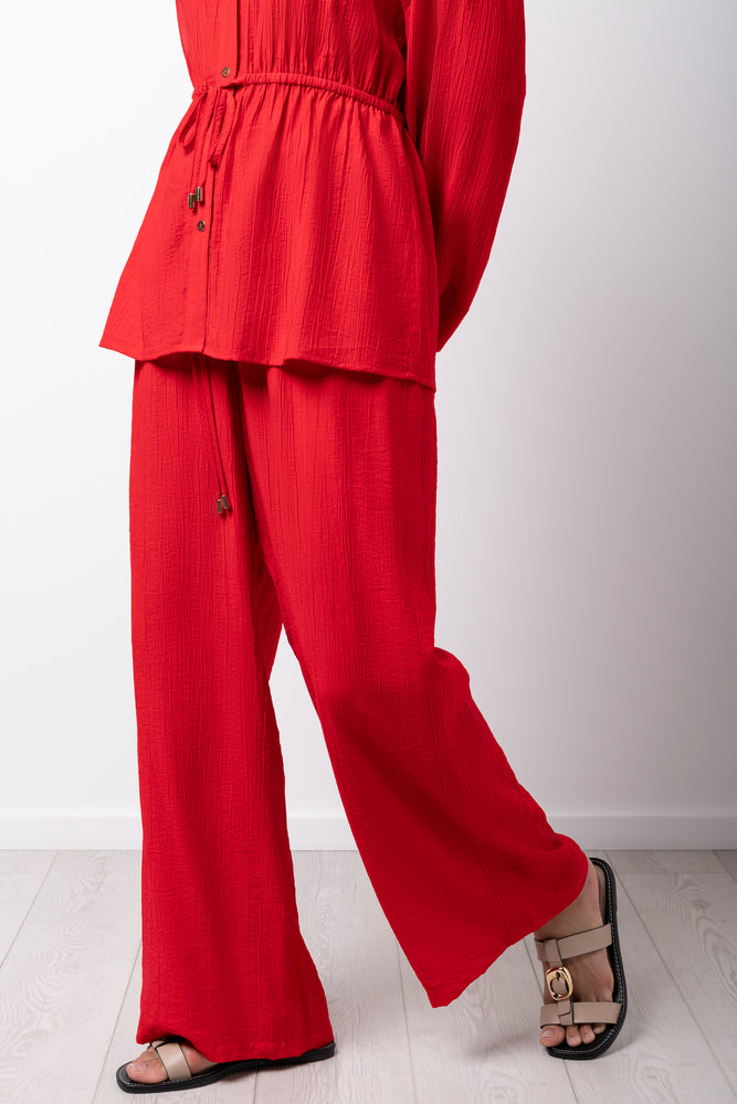 Crinkle Pants Red (1)