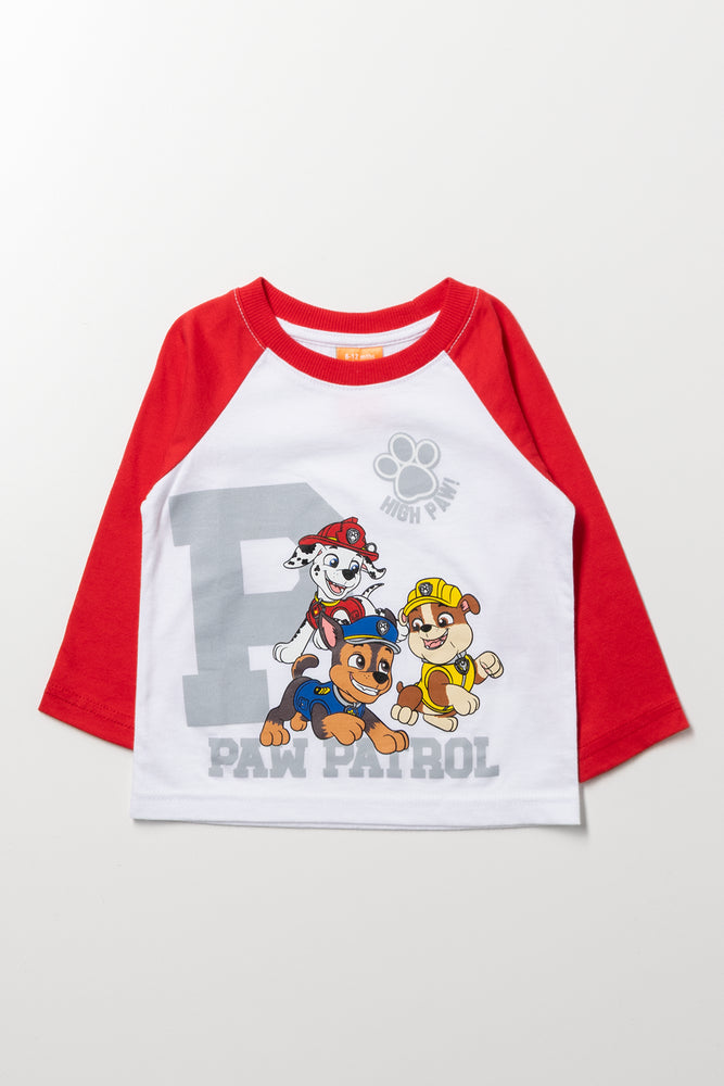 Paw Patrol Long Sleeve Graphic T-Shirt