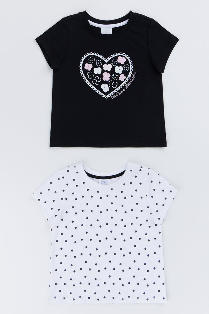 2 Pack Short Sleeve T-Shirts