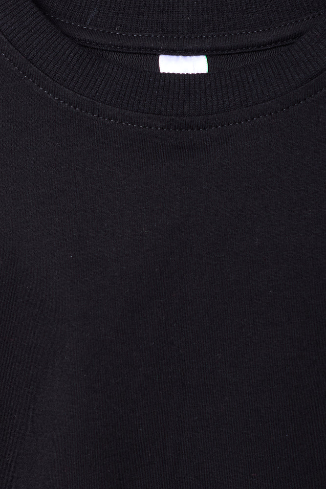 Classic Regular Fit Black T-Shirt (2)
