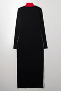 Black & White Colour Block Dress (2)