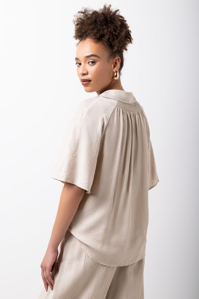 Stone Crinkle Shirt (2)