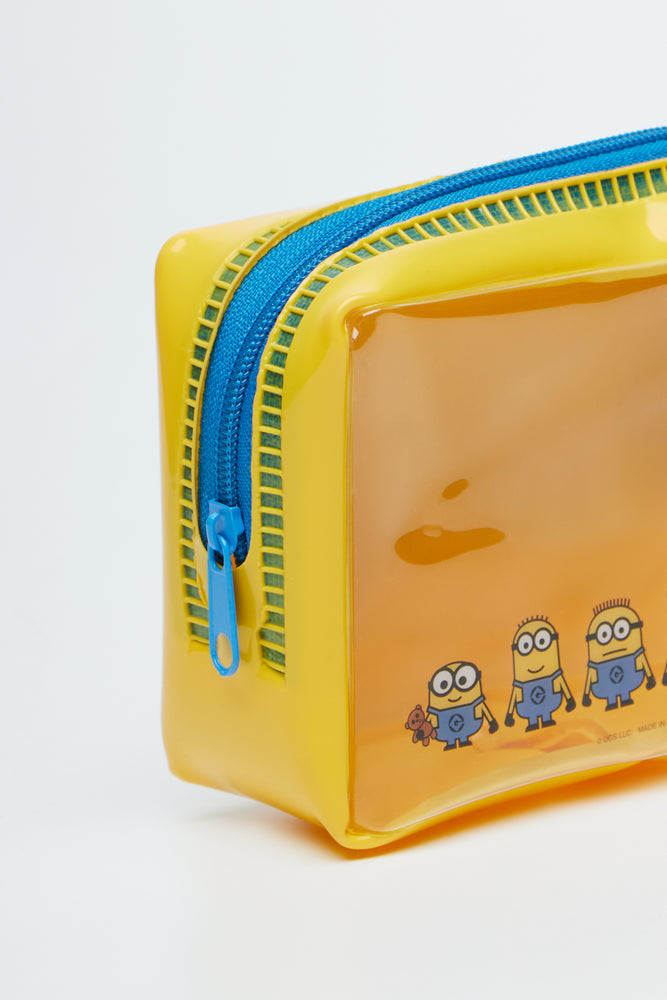 Minions Clear Zipper Coin Purse (1)