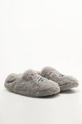 Boba Panda Slippers Grey