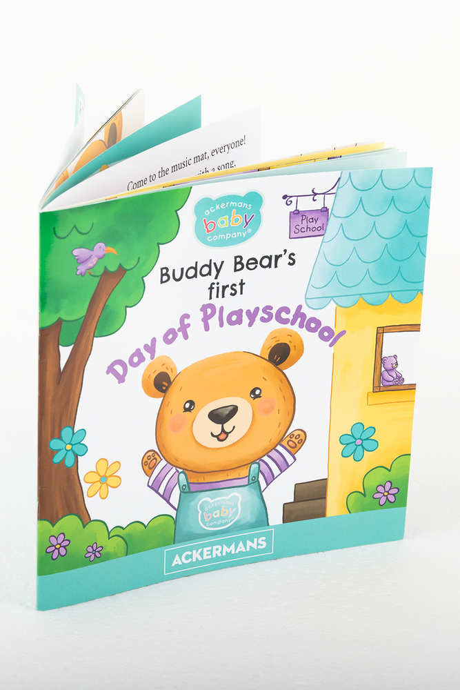Buddy Bear's First Day of Playschool Book (2)