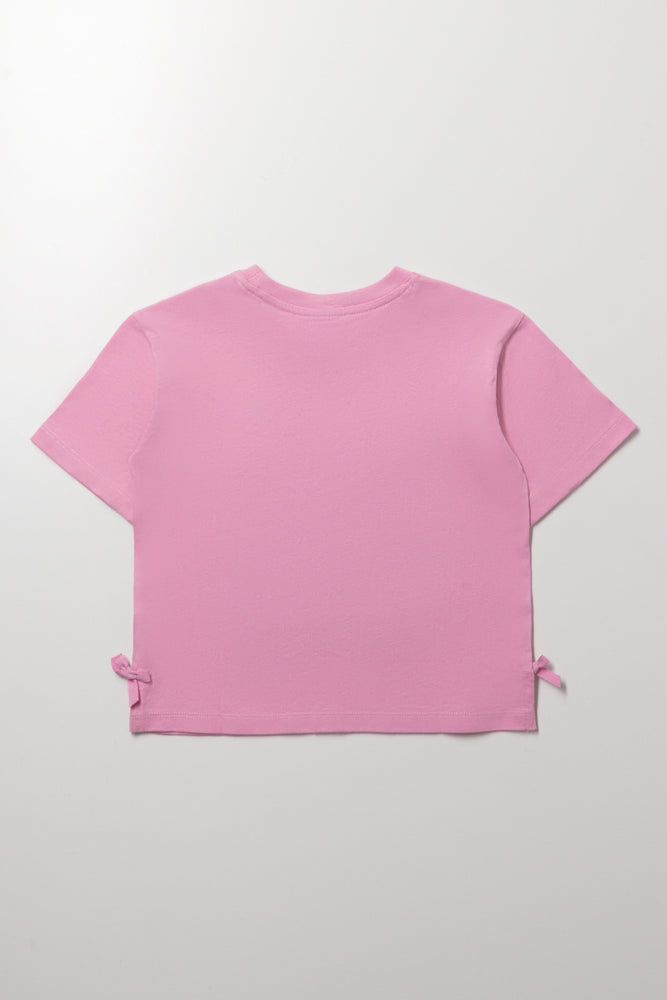 Minions Bananas T-Shirt Pink (2)