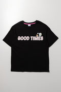 Minions Oversized T-Shirt Black