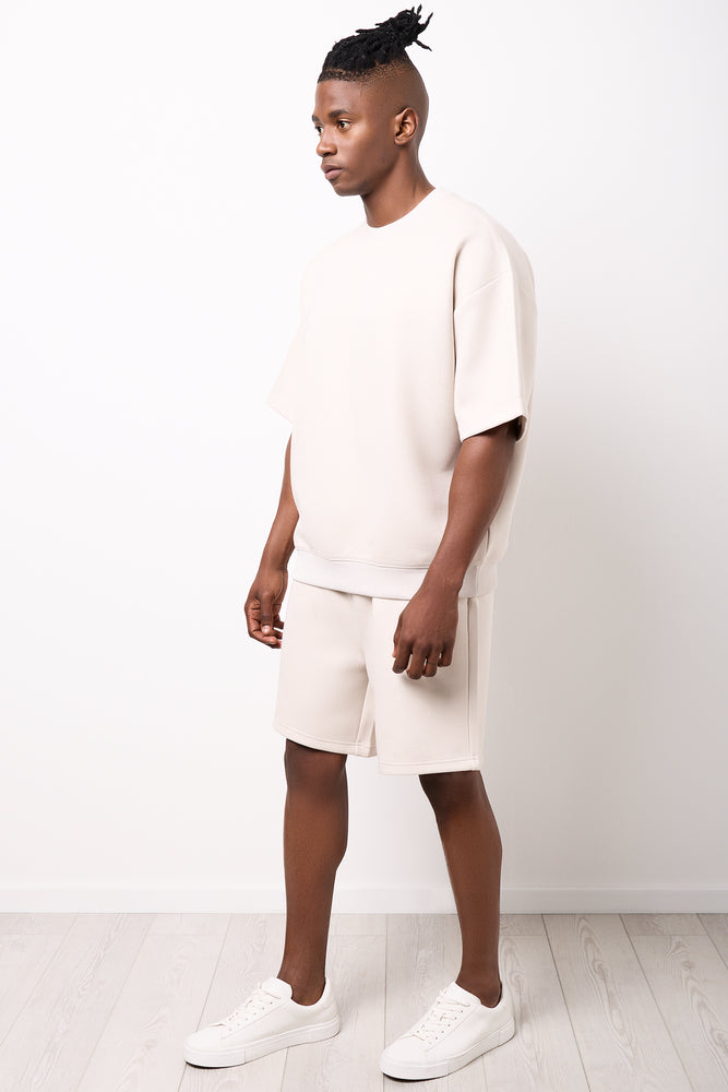 Stone Crew Neck Fleece Top (1)