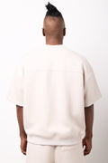 Stone Crew Neck Fleece Top (2)