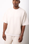 Stone Crew Neck Fleece Top (3)