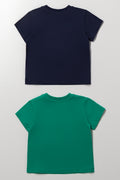 2 Pack Soccer Print T-Shirts (2)