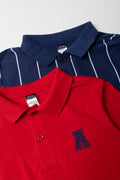 Red and Navy Striped Golfers (1)