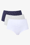 3 Pack Floral Briefs