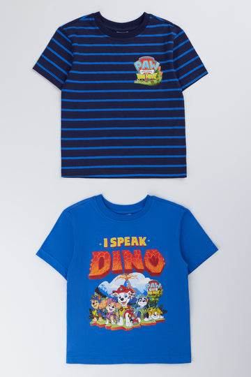 Paw Patrol Dino T-Shirt 2-Pack