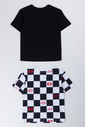 2 Pack Racing Print T-Shirts (2)