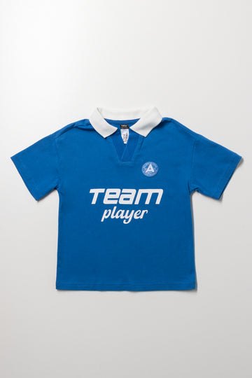 Cobalt Blue Team Player Golfer