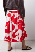 A Line Skirt Red (2)