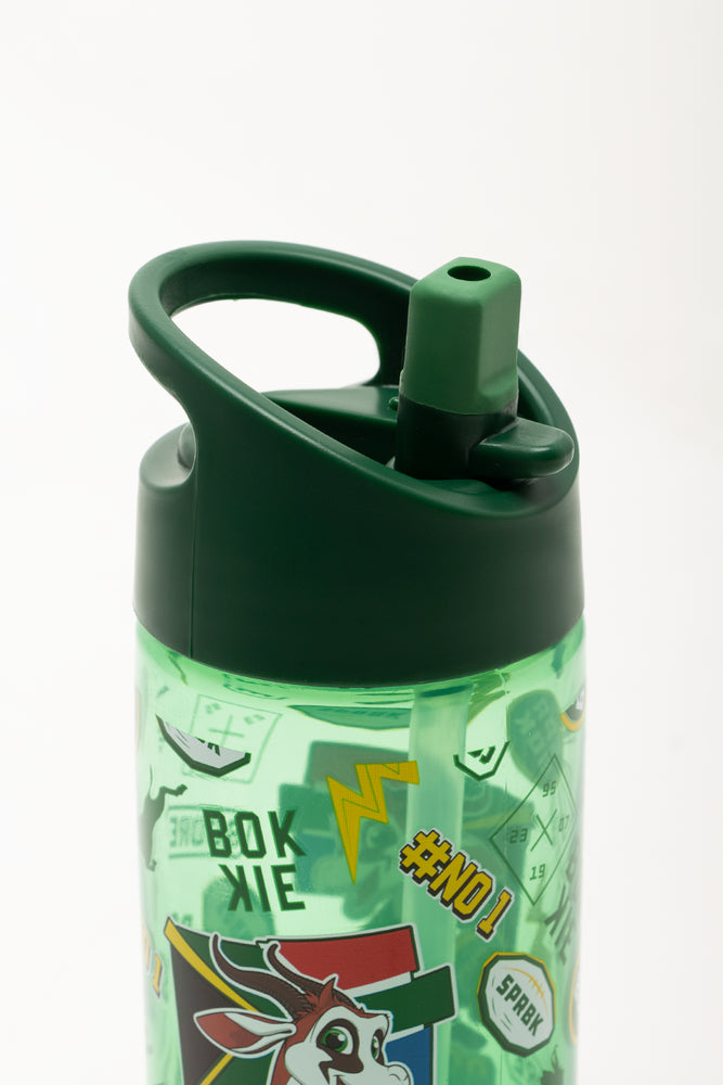 Green Printed Sports Water Bottle (1)