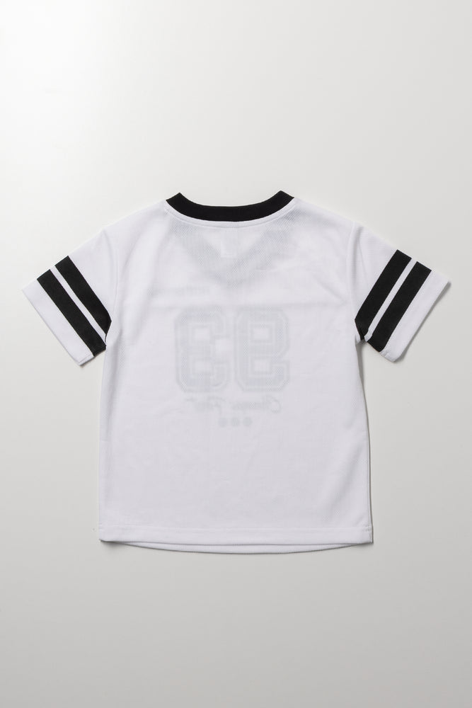 White Sporty Number 93 T-Shirt (2)