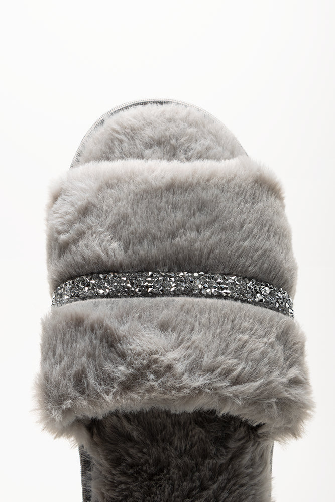 Sparkle Slippers Grey (4)