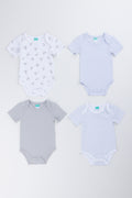 4 Pack Short Sleeve Bodyvest