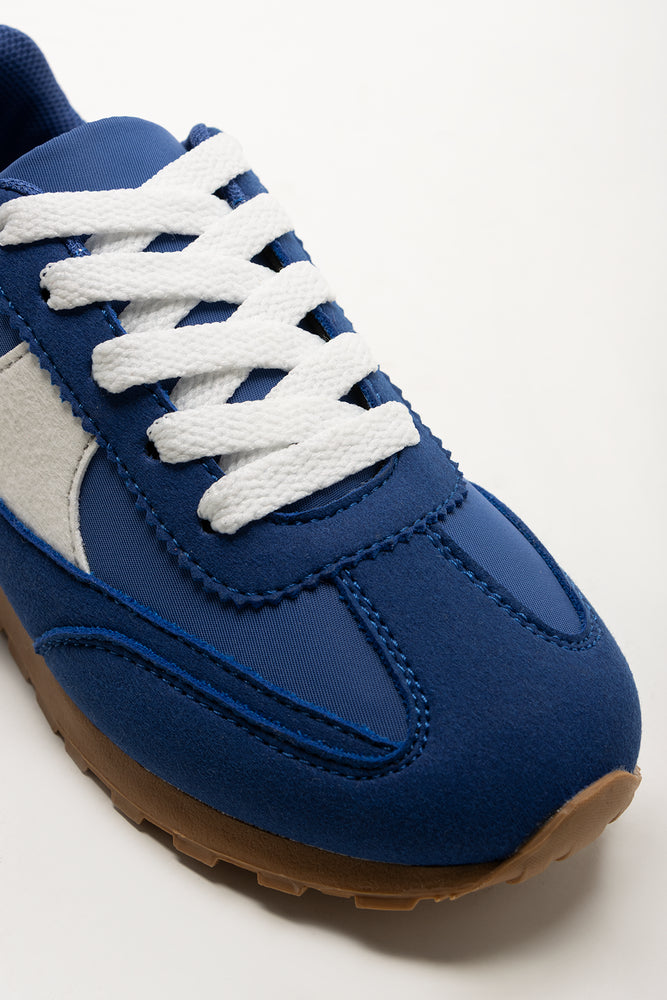 Retro Trainers Blue (2)