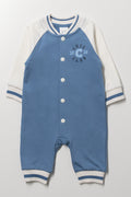 Baseball Sleepsuit Blue