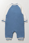 Baseball Sleepsuit Blue (2)