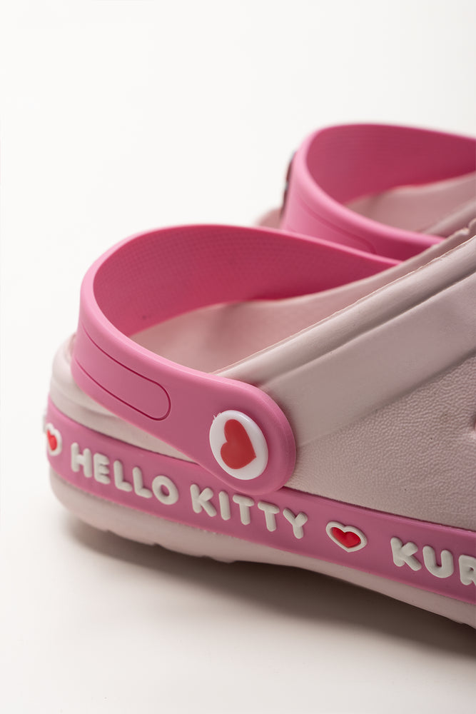Pink Hello Kitty & Friends Moulded Clogs (3)