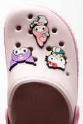 Pink Hello Kitty & Friends Moulded Clogs (5)