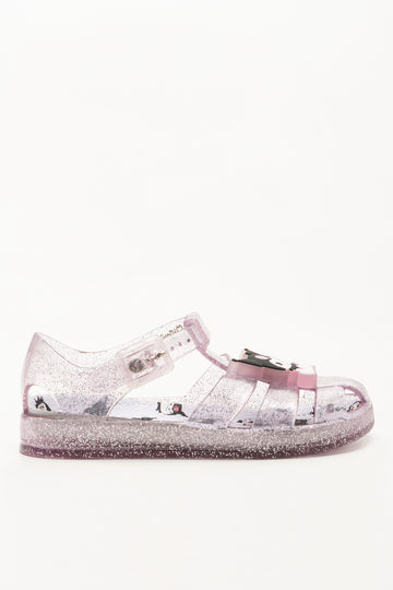 Lilac Kuromi Light Up Jelly Sandals