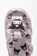 Lilac Kuromi Light Up Jelly Sandals (4)