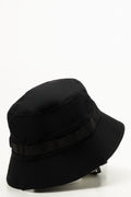 Black Adjustable Bucket Hat (1)