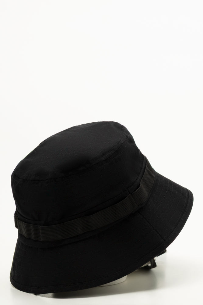 Black Adjustable Bucket Hat (1)