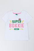 White Super Bokkie Graphic T-Shirt