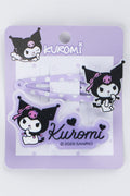 Lilac Kuromi Hair Clip Set