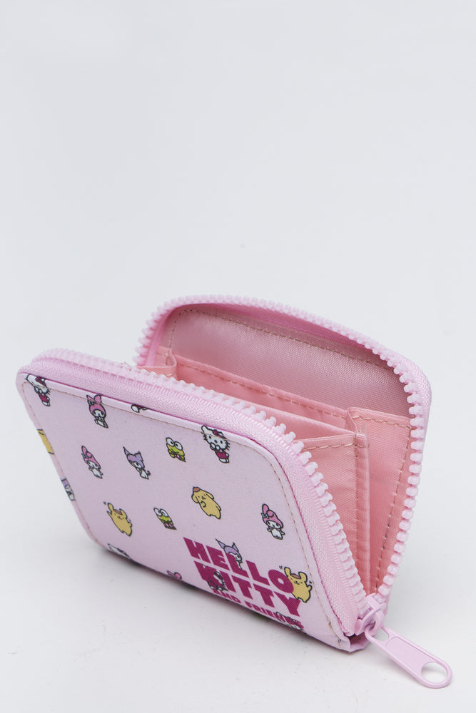 Pink Hello Kitty Character Wallet (1)