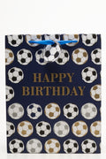 Soocer Happy Birthday Giftbag Blue