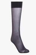 Black Sheer Hosiery Socks 2 Pack (1)