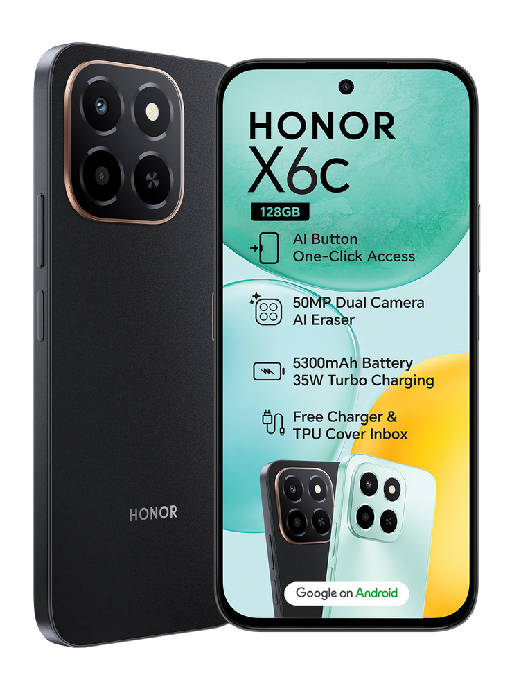Honor X6C 128GB Black Cell C