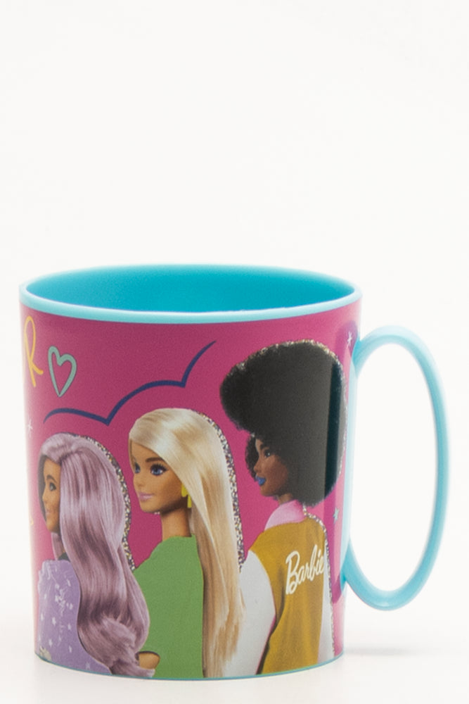 Pink Barbie Character Graphic Mug