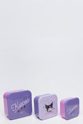 Kuromi 3 Piece Nested Boxes (2)