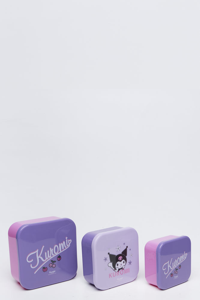 Kuromi 3 Piece Nested Boxes (2)