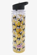 Kuromi Double Walled Glitter Bottle (1)