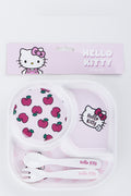 Hello Kitty Apple Plate Set