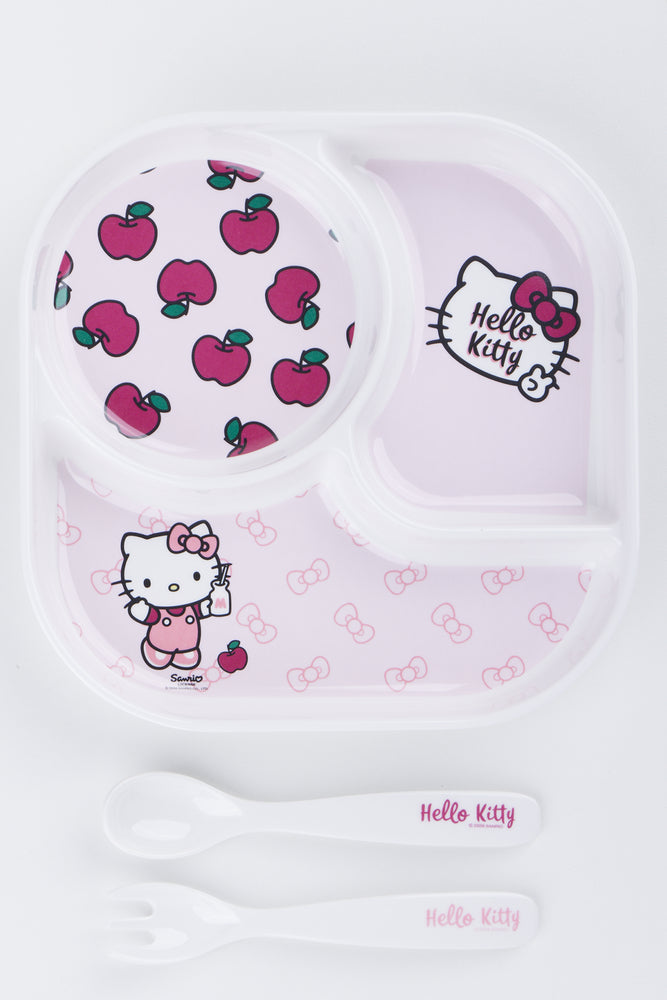Hello Kitty Apple Plate Set (1)