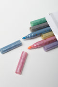 6 Piece Pastel Glitter Markers (1)