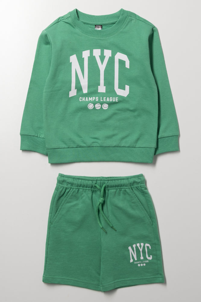 Green NYC Champs League Set